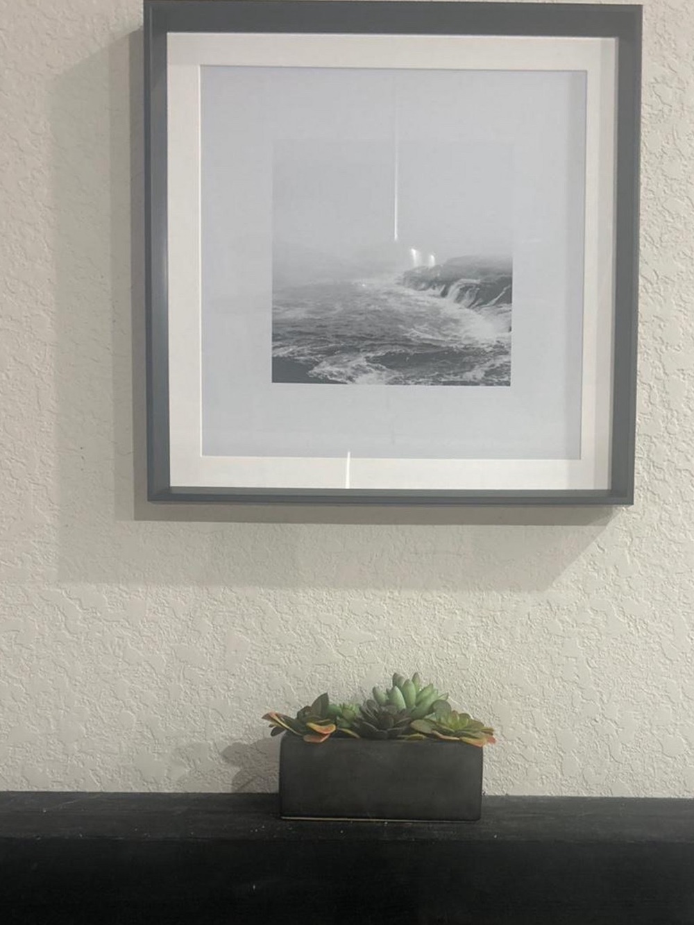 Studio McGee 20” x 20” Foggy Shore Framed Wall Art - Picture 5 of 15